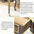 French style desk and chair set
