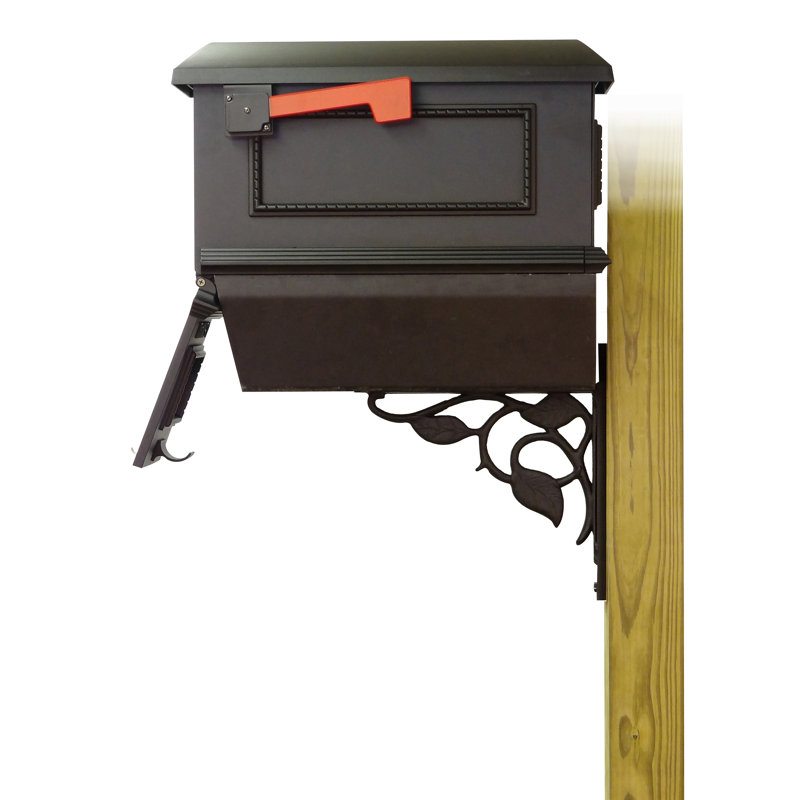 Aluminum Post Mounted Mailbox