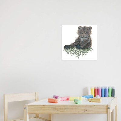 Bébé ours - reproduction d'art