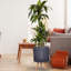 Ribbed Cylinder Planter with Feet-1753896808-1753896809