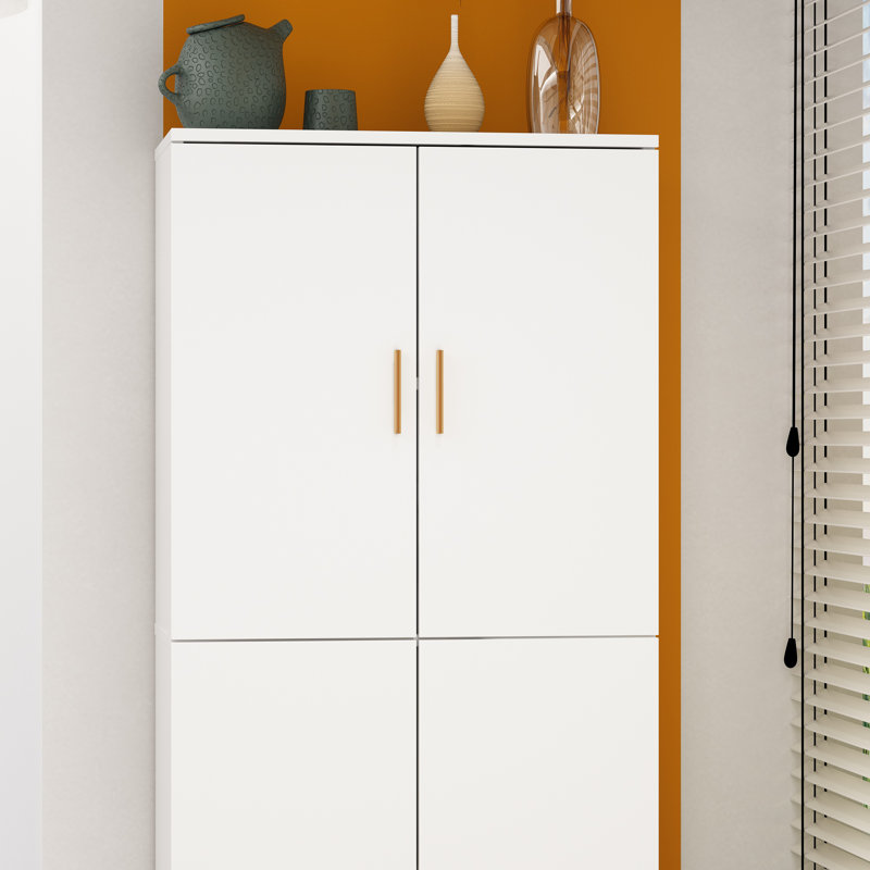 23.3'' W Little Bookcase With Cabinets