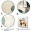 Motif de géométrie colorée Mid Century Patchwork II - impression-2001801491-2001801492