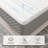 Noren Quilted Top 10" Queen Mattress Memory Foam Medium Firm Hybrid Mattress in a box With Certipur-us, Pocket Spring-300472378-300472379