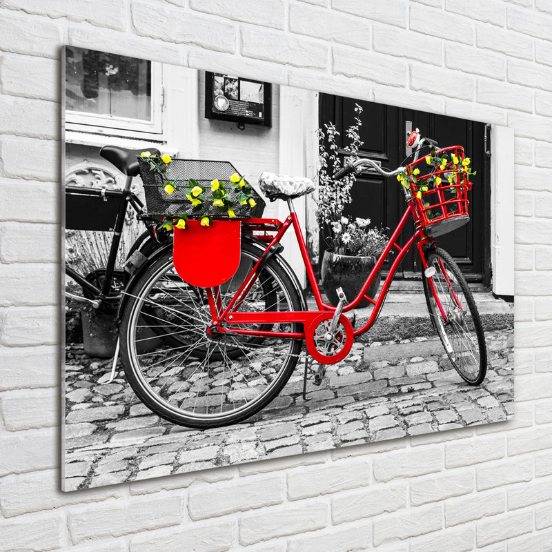 City Bike - No Frame Print on Glass
