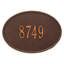 Hawthorne 1-Line Wall Address Plaque-679868779-679868688