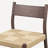 Enna Solid Oak & Danish Cord Dining Chair-421648377