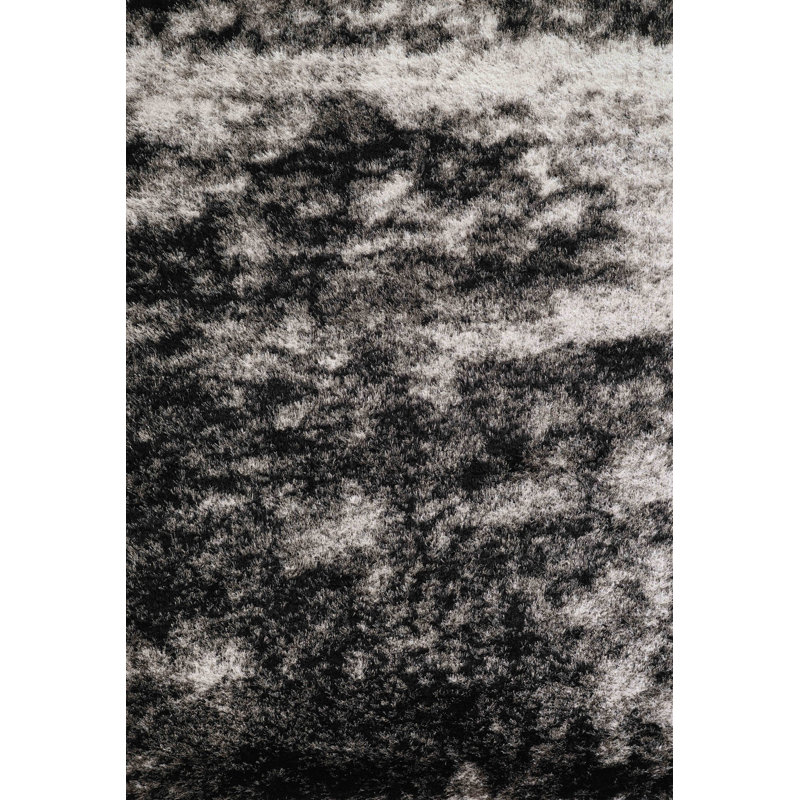 Tarbox Solid Colour Shag Area Rug, Rectangle 120 x 170cm