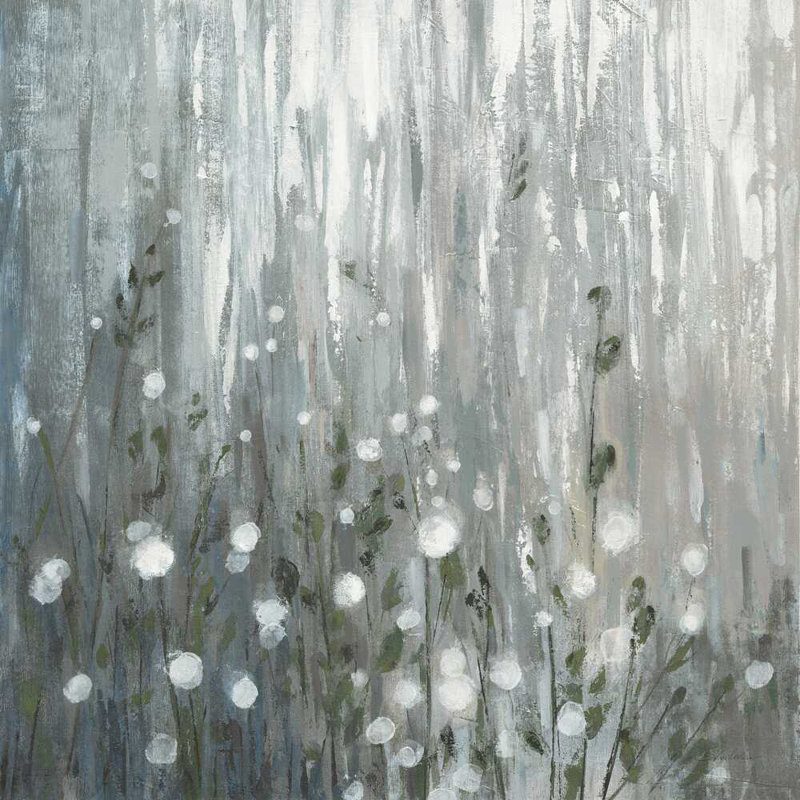 Branches de janvier - gris, H 30 po x l 30 po x P 1,25 po
