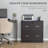 2-Drawer File Cabinet with Lock and Keys,Storage Filing Cabinet with Hanging Bar for Letter Size, Home Office-476797872