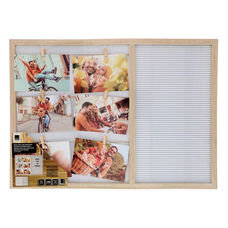 Plastic Changeable Letter Board, 57cm H x 41cm W x 2cm D