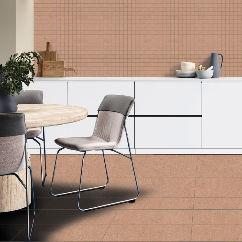 Artistic Freedom 12"X24" Porcelain Stone Look, Blush