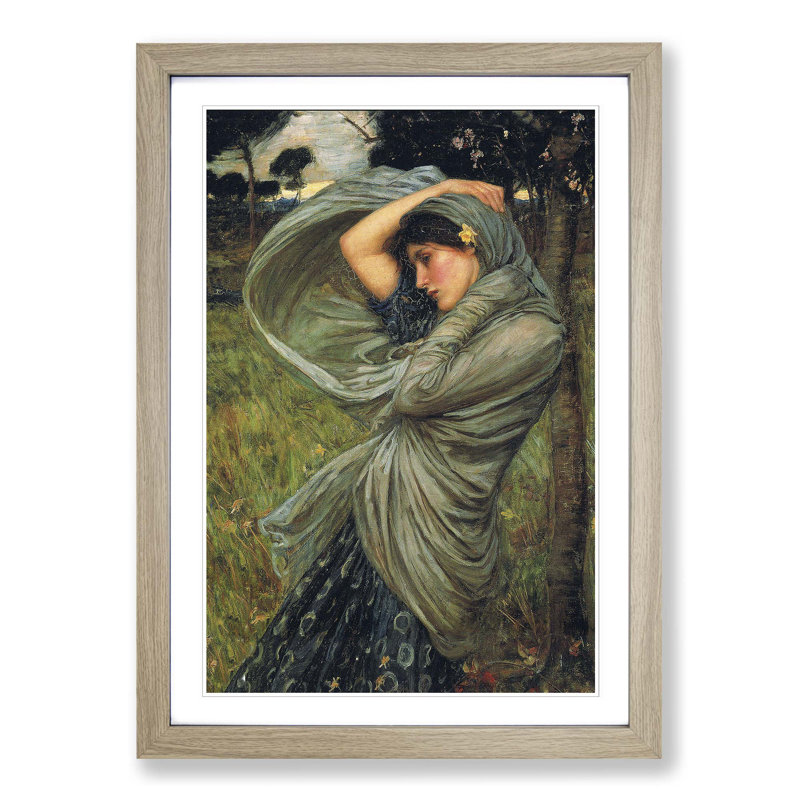 Boreas - Framed Print, Oak