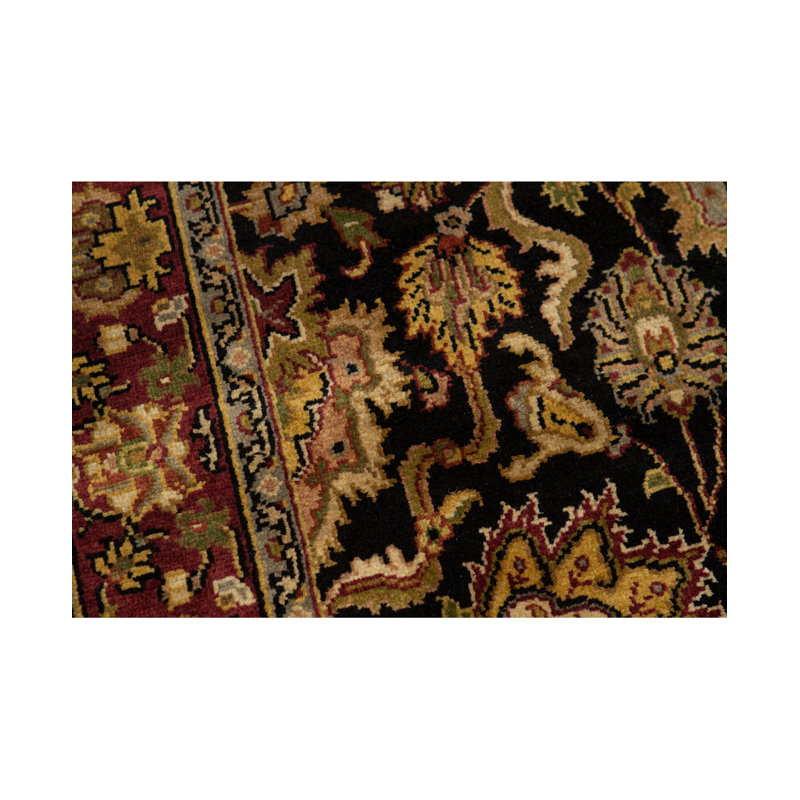 Oriental Area Rug in Black/Brown