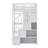 Imantas Kids Twin Loft Bed with Drawers-2144086729