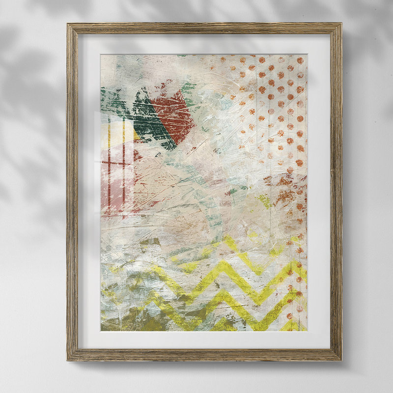 «Signboard Signals I», impression sur papier, Noyer