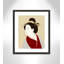 «Aiyah Modern Geisha», impression encadrée