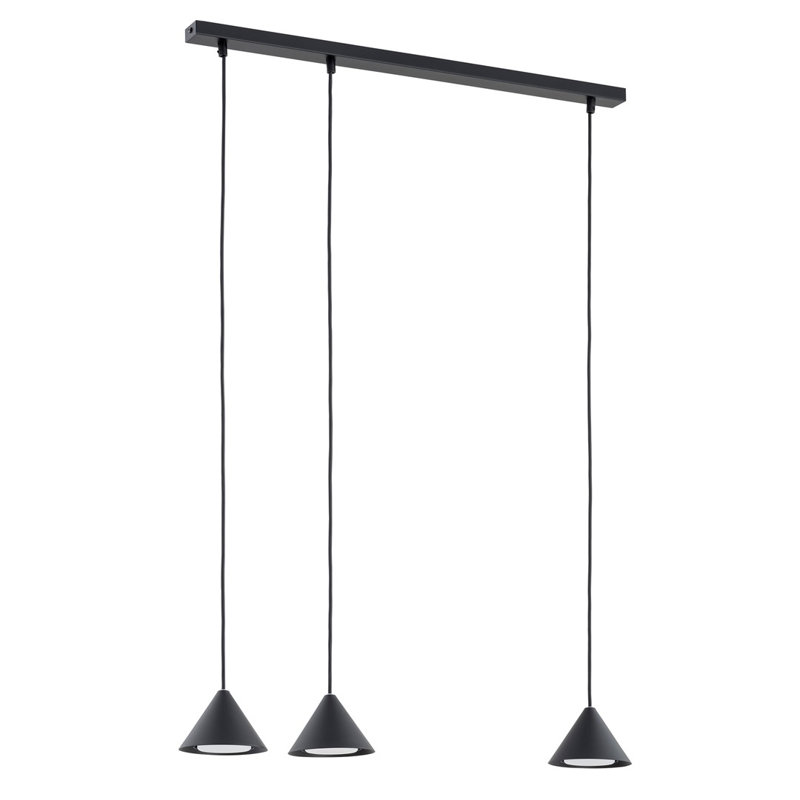 Aadon 3 - Light Pendant, Black