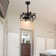 Notchietown 18" Industrial Reversible Ceiling Fan with 6 Lights and Remote, DC Motor 6 Speeds Ceiling Fan