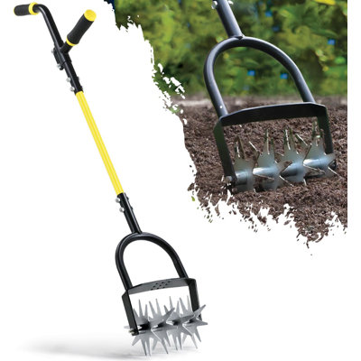 Hand Tiller Rotary Cultivator Garden Tool