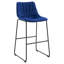 Seder Upholstered Counter Stool with Metal Frame-566403660