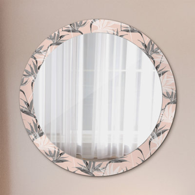 Huldar Glass Flat Wall Mirror