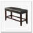 Counter Height Tufted Faux Leather Upholstered Dining Bench-1723094492