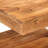 Sparta Solid Wood Floor Shelf Coffee Table with Storage