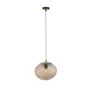 Perdue 1 - Light Black Single Pendant