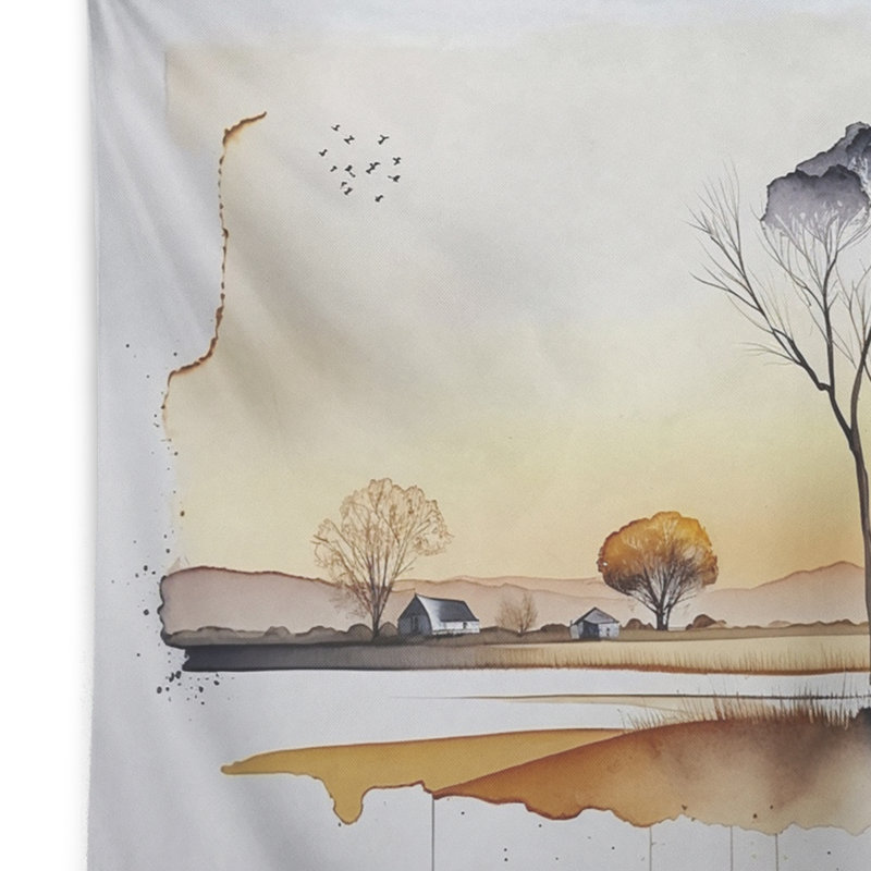 Polyester Tapestry, 32" H x 39" W