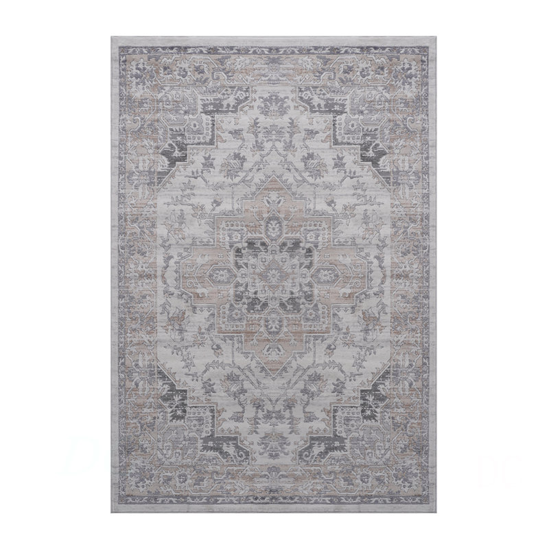 Collection 8X10 Oriental Area Rug, Rectangle 7'9" x 10'