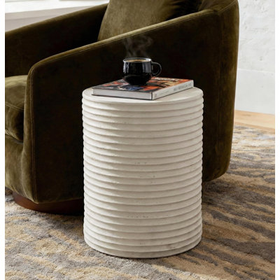 Aneiro Indoor/Outdoor Concrete End Table