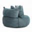Fauteuil à billes en velours côtelé-779782030