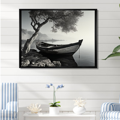 " Boat Scenery At The Lake "