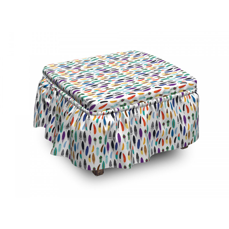 Housse pour repose-pieds aztec motifs de culture