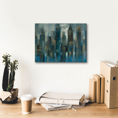 «Rhythmic Reflection C» par Silvia Vassileva, art mural sur toile