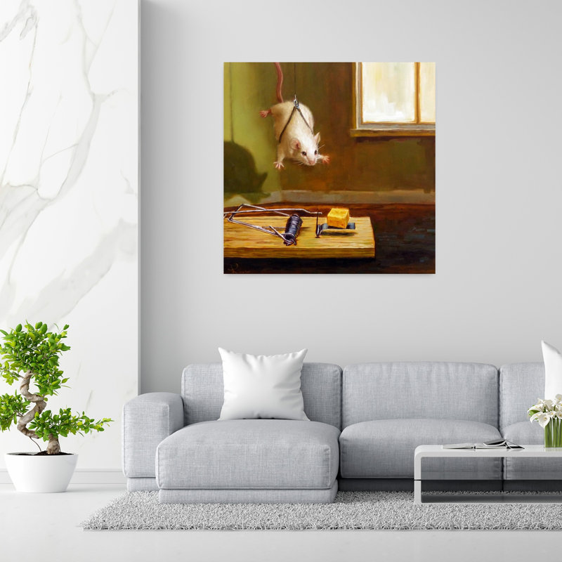 Mission Impossible Abstract Contemporary Art, 48" H x 48" W
