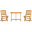 Cojo 2 - Person Wood Patio Dining Set with Rectangular Table