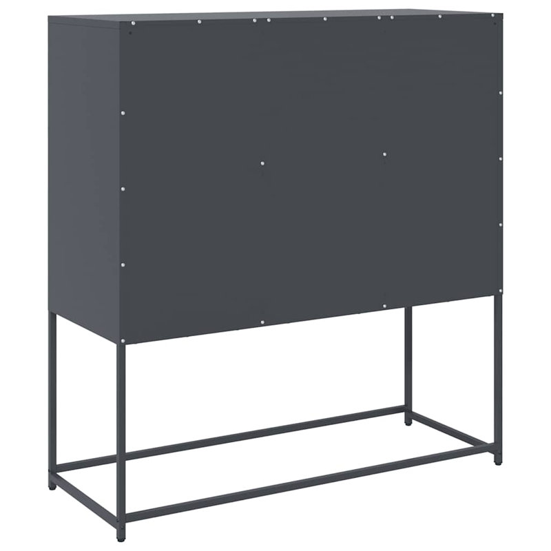 Sideboard 100.5X39x107 Cm Cold-Rolled Steel, Anthracite