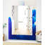 Miroir de salle de bain/meuble-lavabo mid-century à composition d’encre-40101869