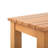 66" W Solid Eucalyptus Wood Outdoor Backless Bench