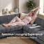Canapé-lit modulaire en L Chenille-1650112558