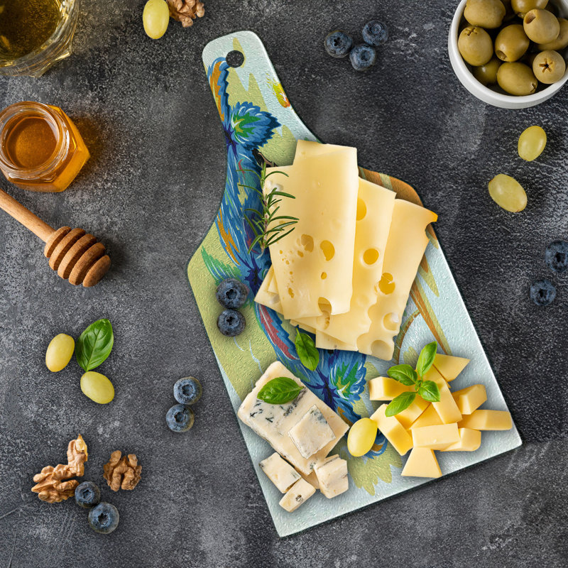 Planche à découper en verre trempé Ambesonne
