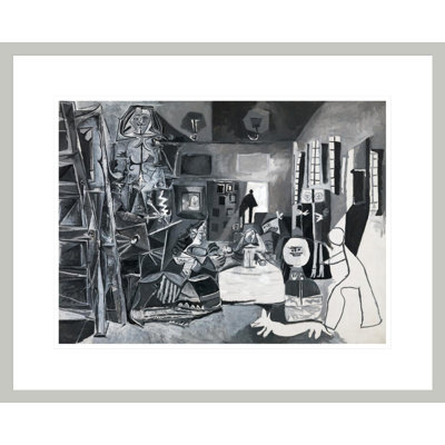 Les demoiselles d'honneur (Las Meninas d'après Velazquez) (Les ménines vue d’ensemble de Velazquez) par Pablo Picasso