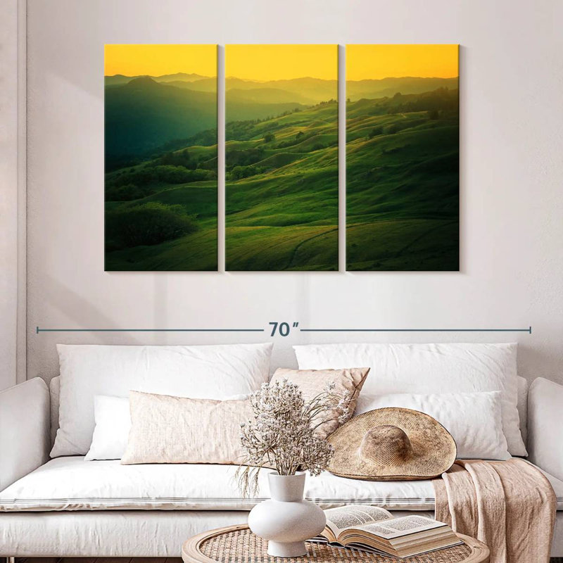 Alvord California Landscape Sunset, 32" H x 50" W