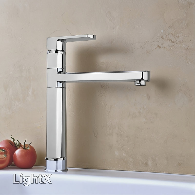 Ovo Single Lever Monobloc Tap, Chrome