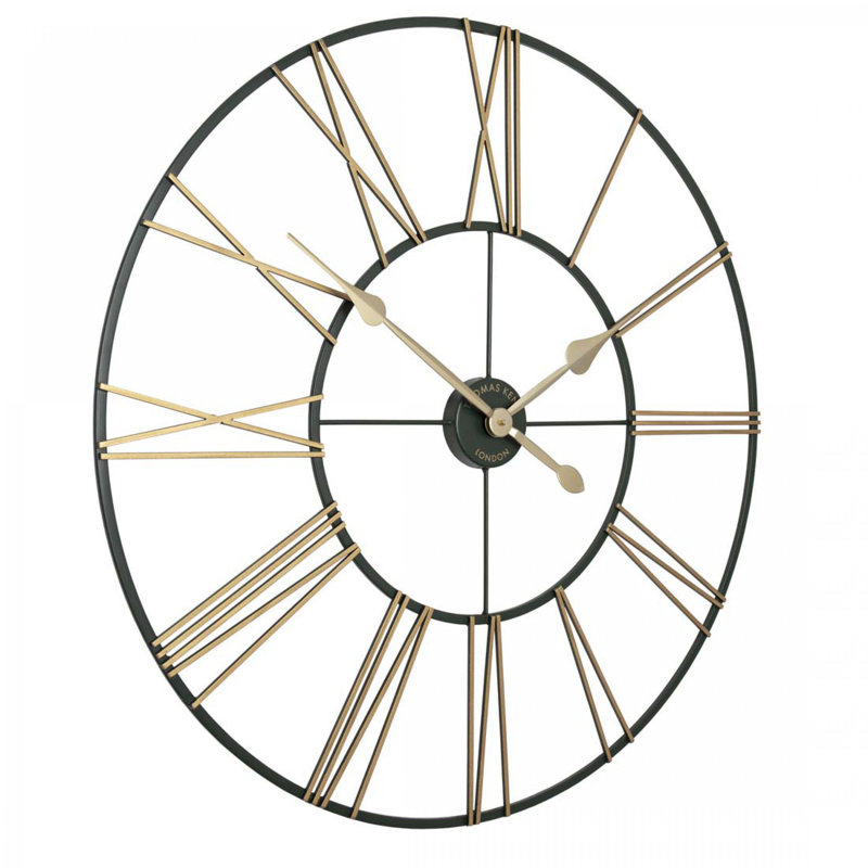 Summer House Metal Wall Clock