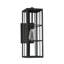 Lanterne murale d'extérieur 1 lumière Savoy House Ericson en noir mat-856869162