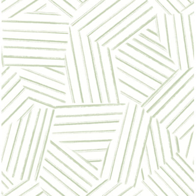 Molly Helene Lines 33' L x 20.5" W Wallpaper Roll