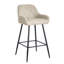 Vintage Suede Bar Stools with Armrest-1581318935