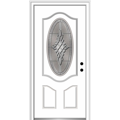 Grace Fibreglass Prehung Front Entry Door